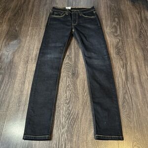 Levi's 519 Extreme Skinny‎ Jeans Men's Size 29x32 Black Denim No Logo Tab NWT